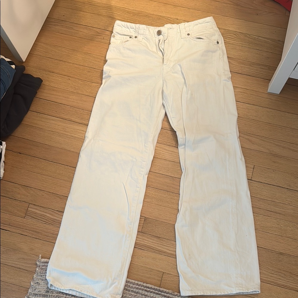 Women's Cream Jeans
